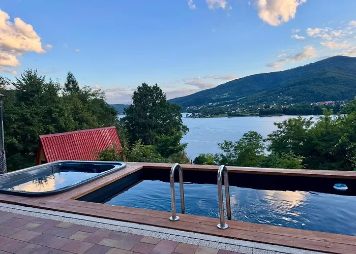 Widokowa - Sauna, Balia, Basen, Biliard Międzybrodzie Bialskie